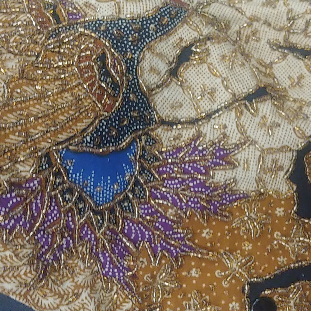 Vtg Kenar Beaded Vest - Picture 4 of 16